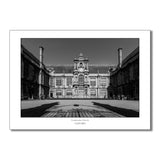 Souvenir gift poster print of Oxford Examination Schools. B&W Print showing Oxford Architecture